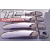 VW GOLF Mk. 4 / IV  ; 1998 - 2004  - CHROM-  nakładki na klamki drzwi / doors handle cover / Turgriffeblenden  - TC-3501 0007