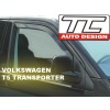 VW T5 Transporter, Bus,  Caravelle, Multivan  - owiewki bocznych przednich szyb / Front side window, wind deflectors / Vorne Seitenwindabweiser / ветровички