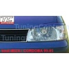 Seat IBIZA 1999 - 2002 r 6K GP01 - brewki na reflektory / front lens cover