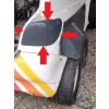 TOYOTA YARIS  mk.1 / I - zaślepki tylnych lamp / coperture dei fanali posteriori / rear light covers / Rücklichtabdeckungen