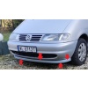 VW SHARAN Mk.1 - dokładka pod przedni zderzak, spoiler przedniego zderzaka - TC-FD-98